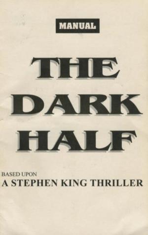 A STEPHEN KING THRILLER Contents