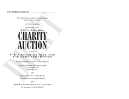 Charity Auction Program 2006