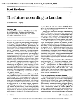 The Future According to London