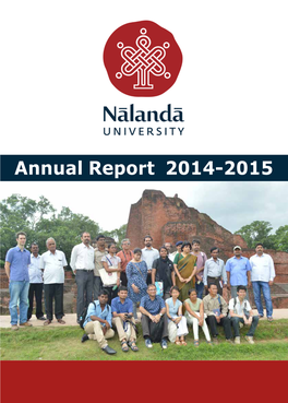 Annual Report 2014-2015 Visitor, President of India Shri Pranab Mukherjee