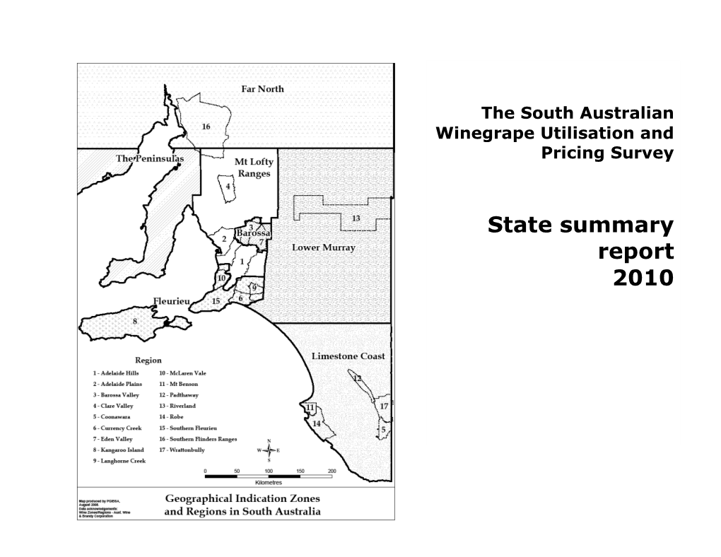 State Summary Report 2010