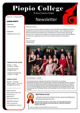 View the Newsletter