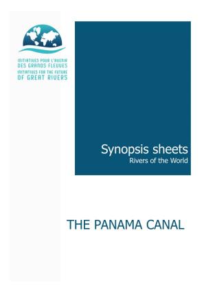 Synopsis Sheets CANAL DE PANAMA UK