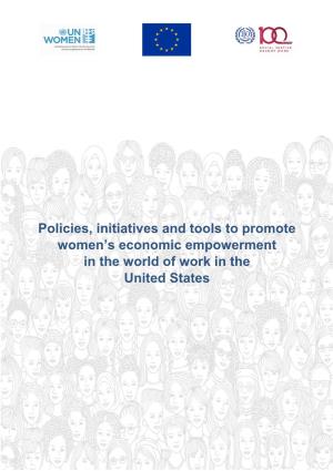 Policies, Initiatives and Tools to Promote Women's Economic