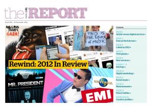 Rewind: 2012 in Review
