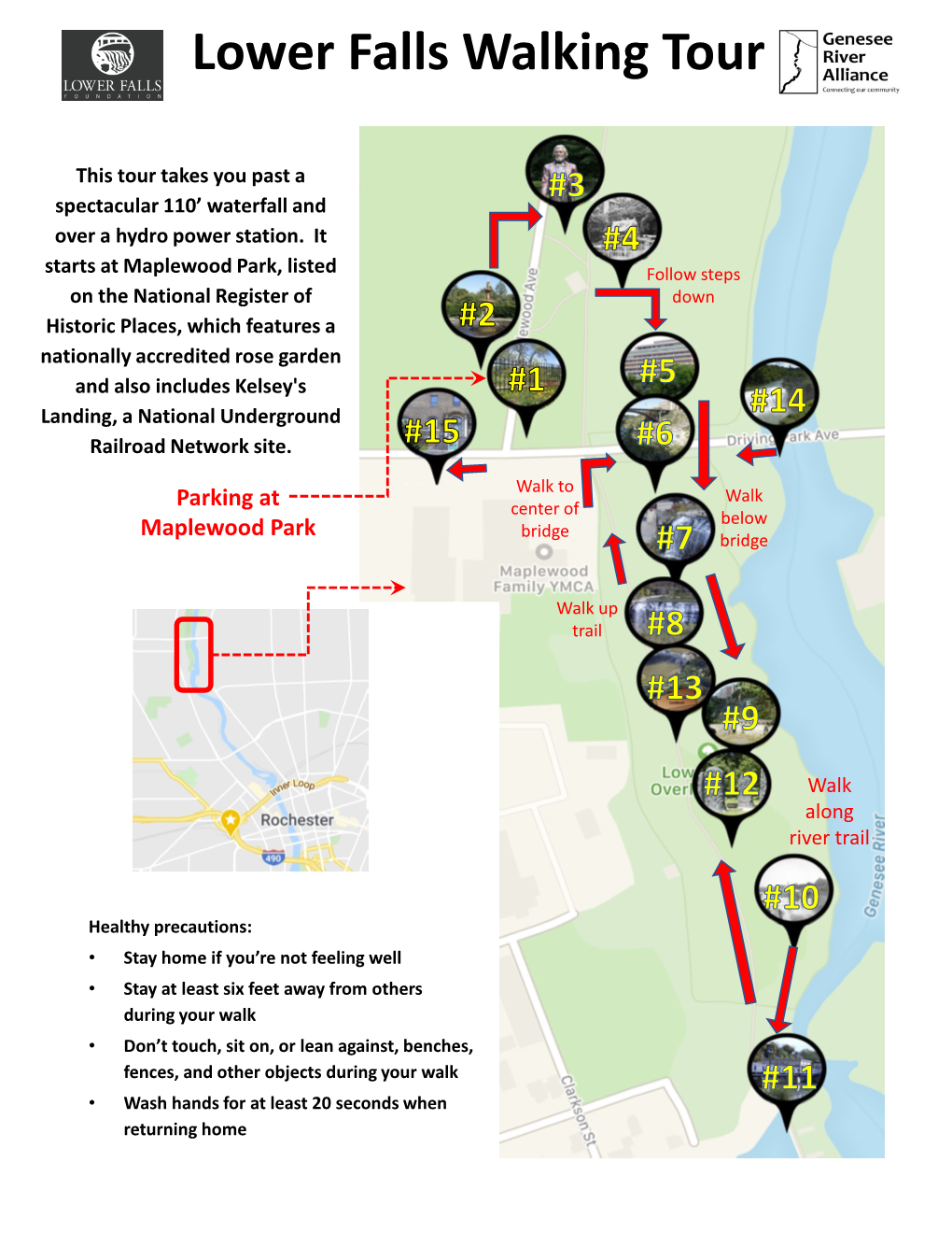 Lower Falls Walking Tour