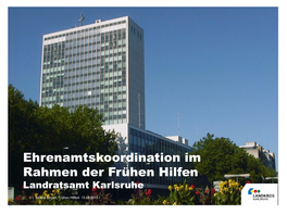 Ehrenamtskoordination Im Rahmen Der Frühen Hilfen Landratsamt Karlsruhe