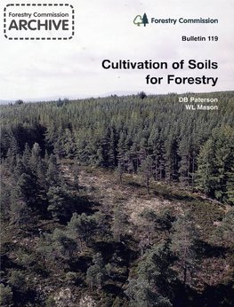 Cultivation of Soils for Forestry