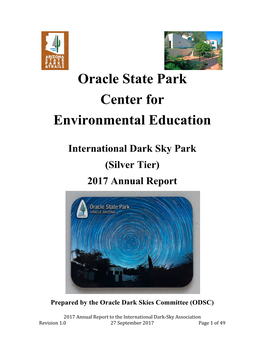 Oracle State Park Center for Environmental Education