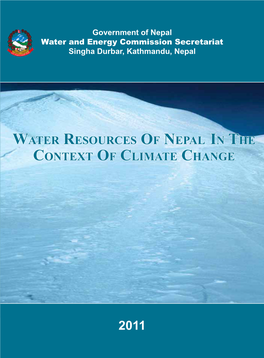 Water Resources of Nepal in the Context of Climate Change