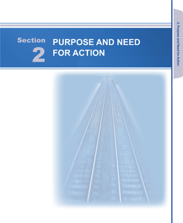 Purpose and Need for Action
