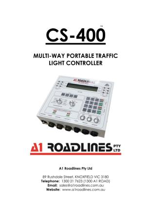 Multi-Way Portable Traffic Light Controller