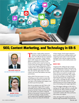 SEO, Content Marketing, and Technology in EB-5