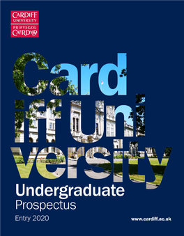 Undergraduate Prospectus Entry 2020