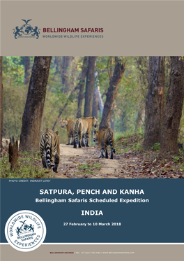 Satpura, Pench and Kanha India