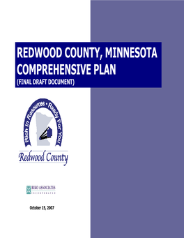 Redwood County, Minnesota Comprehensive Plan