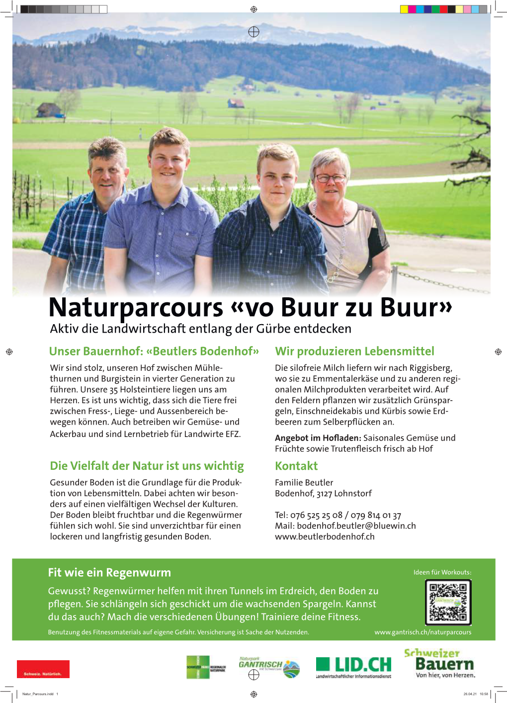 Naturparcours «Vo Buur Zu Buur»