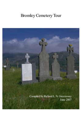 Bromley Cemetery Guide