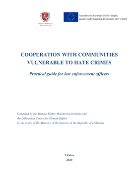 Cooperation with Communities Vulnerable to Hate Crimes