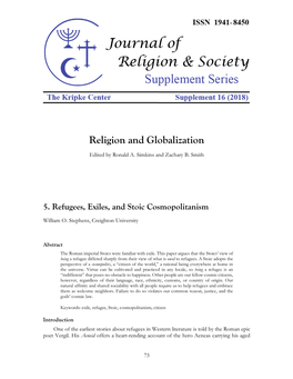 Religion and Globalization