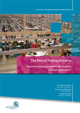 The Ethical Trading Initiative