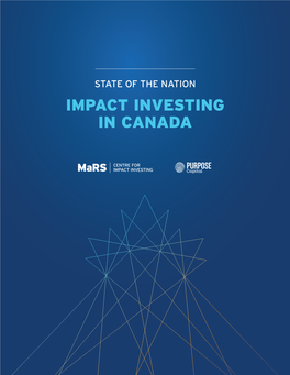 Impact Investing in Canada Four Examples of Impact Investing in Canada Today