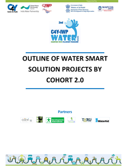Outline of Water Smart Solution Projects by Cohort 2.0
