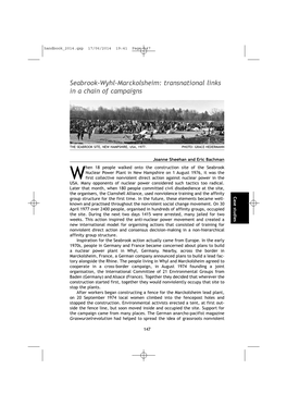Seabrook-Wyhl-Marckolsheim: Transnational Links in a Chain of Campaigns