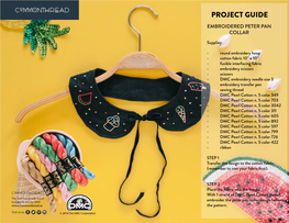 Peter Pan Collar Project Sheets