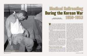 Medical Railroading During the Korean War 1950-1953