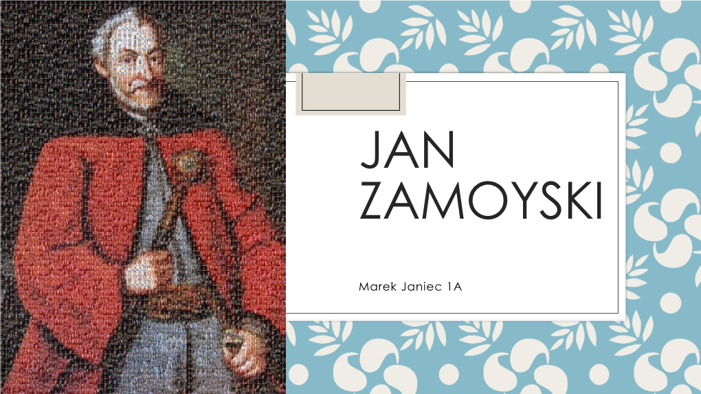 Jan Zamoyski