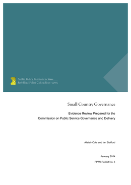 Small Country Governance