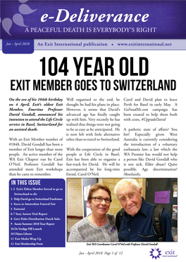 Exit Member Goes to Switzerland
