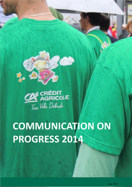 Communication on Progress 2014