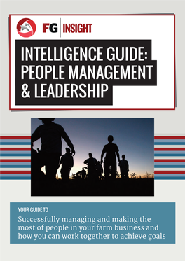 Intelligence Guide: People Management & Leadership