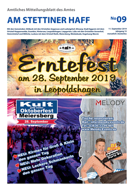 Am 28. September 2019 in Leopoldshagen