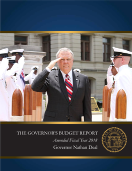 AFY 2018 Governor's Budget Report