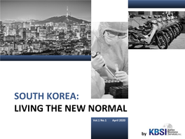 South Korea: Living the New Normal