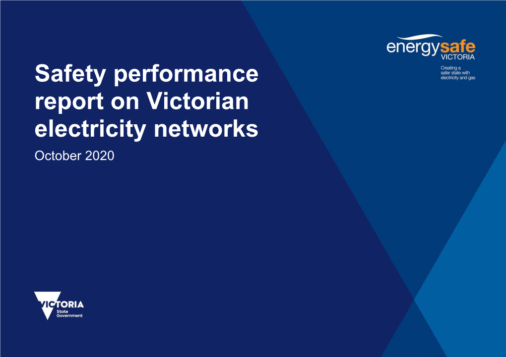 2020 Safety Performance Report on Victorian Electricity Networks