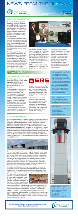 Ohio Uas Conference Santa Rosa Systems Ames Mro Hangar