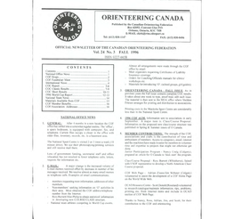 1996 Canadian Orienteering Championships Wakefield, Quebec, Official Results Ust