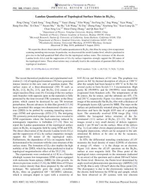 Landau Quantization of Topological Surface States in Bi2se3