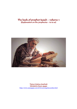 The Book of Prophet Isaiah 3