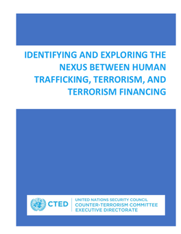 Identifying and Exploring the Nexus Between Human Trafficking, Terrorism, and Terrorism Financing