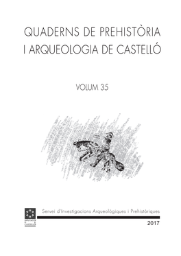 Quaderns De Prehistòria I Arqueologia De Castelló