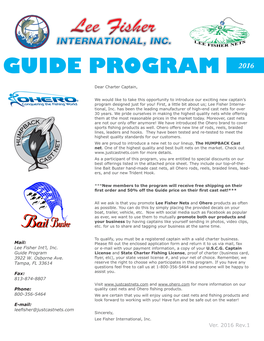 Guide Program 2016