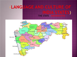 Language and Culture of India States