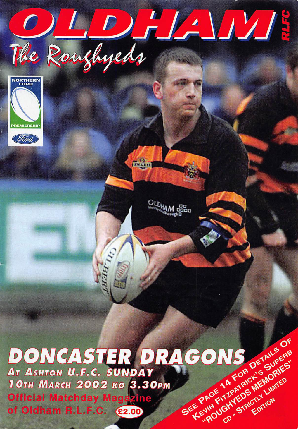 DONCASTER DRAGONS at Ashton U.F.C