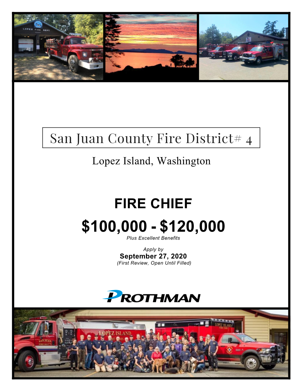 Fire Chief $100000