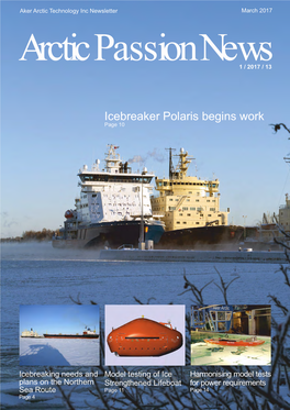 Icebreaker Polaris Begins Work Page 10